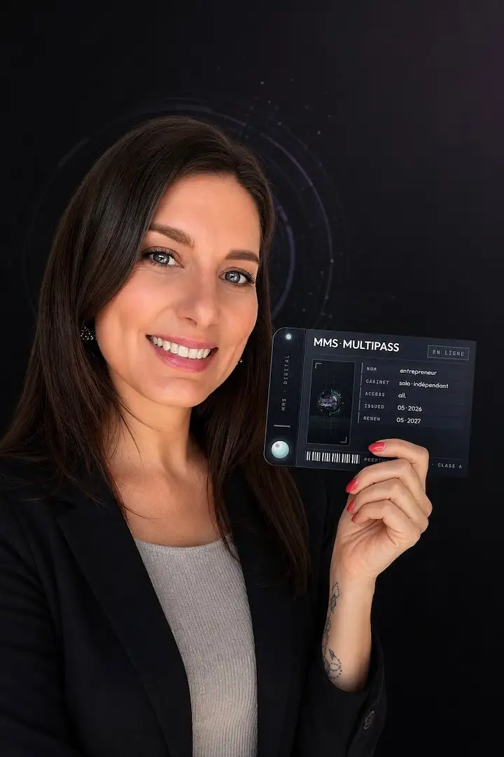 Mélanie, fondatrice de MMS Digital, assistante digitale à Pornic